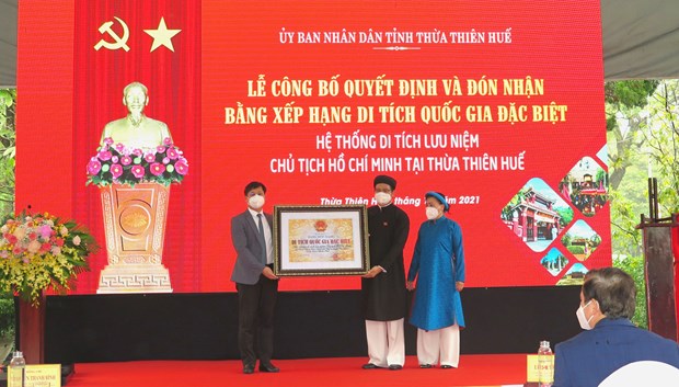 Hue : systeme commemoratif du president Ho Chi Minh reconnu comme une relique nationale speciale hinh anh 2