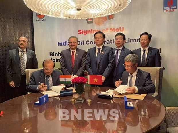 La compagnie Binh Son et Indian Oil coopereront dans des projets petrochimiques hinh anh 2