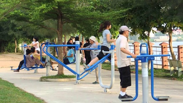 Hanoi vise 3.500 points d'exercice en plein air d'ici 2025 hinh anh 1