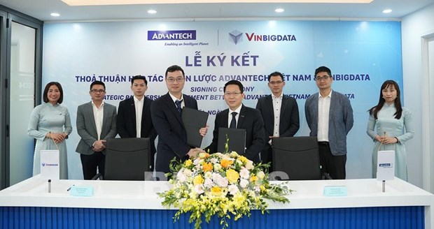 VinBigData et Advantech Vietnam Technology cooperent dans le domaine de l'IA hinh anh 2