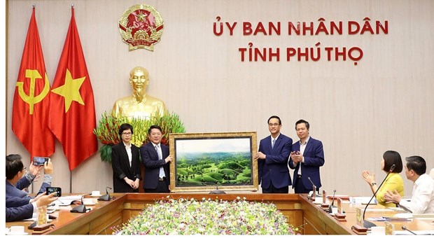 Phu Tho: des Vietnamiens d'outre-mer rendent hommage aux rois fondateurs Hung hinh anh 1
