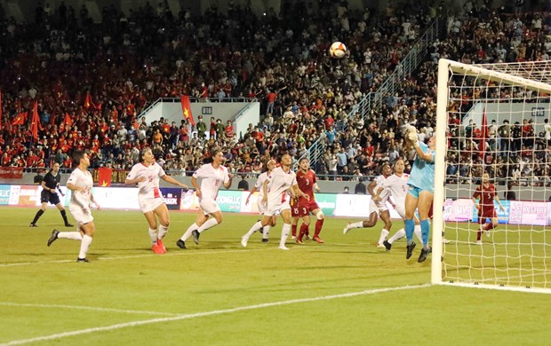 SEA Games 31-Football feminin: le Vietnam fait son grand retour pour gagner contre les Philippines hinh anh 1