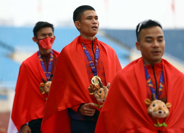SEA Games: le Vietnam remporte sa toute premiere medaille d'or en marathon hinh anh 3