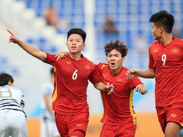 Coupe d'Asie U23 : un match nul 1-1 entre le Vietnam et la R de Coree hinh anh 2