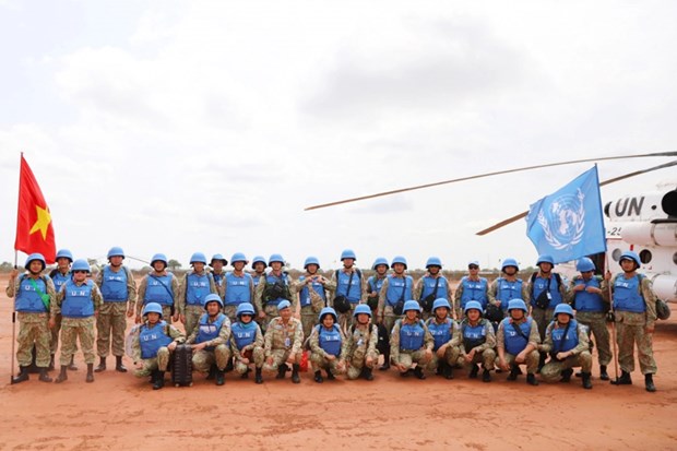 Maintien de la paix: l’Unite de genie militaire n°1 arrive a Abyei hinh anh 2
