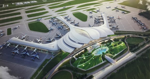 Aeroport de Long Thanh: Mise en chantier du terminal passagers prevue en octobre hinh anh 1