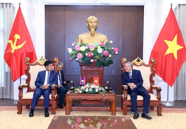 Le Vietnam et le Laos renforcent leur cooperation dans le domaine de la justice et du droit hinh anh 2