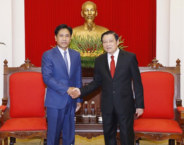 Le Vietnam et le Laos renforcent leur cooperation dans le domaine de la justice et du droit hinh anh 1