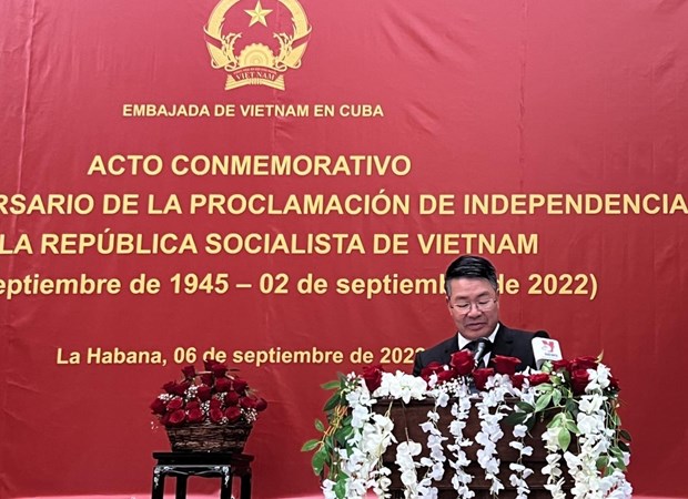 La 77e Fete nationale du Vietnam celebree a Cuba hinh anh 2