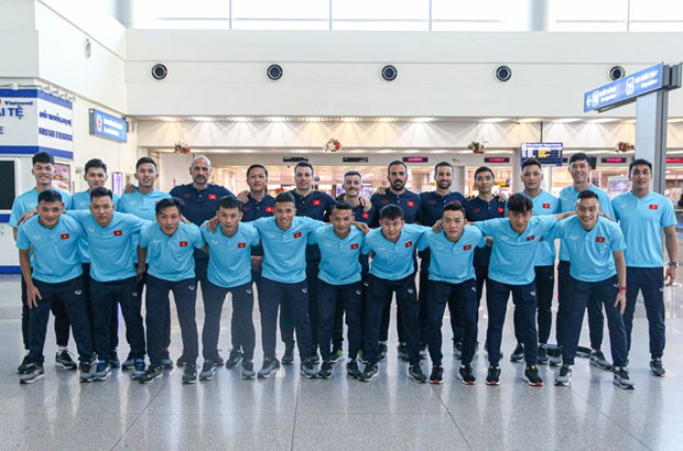 L'equipe nationale de futsal du Vietnam en route pour la phase finale de la Coupe du monde 2022 hinh anh 1