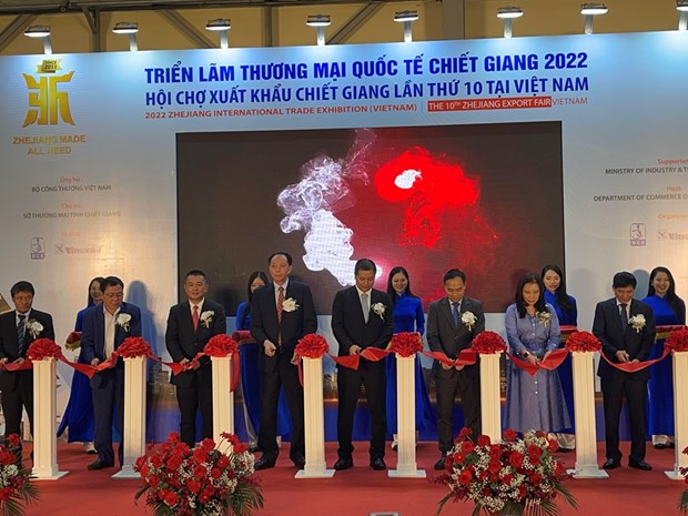 Ouverture de l'Exposition commerciale internationale du Zhejiang 2022 a Hanoi hinh anh 1