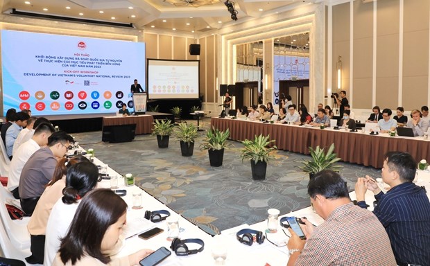 Le Vietnam prepare un rapport d'examen des objectifs de developpement durable 2023 hinh anh 1