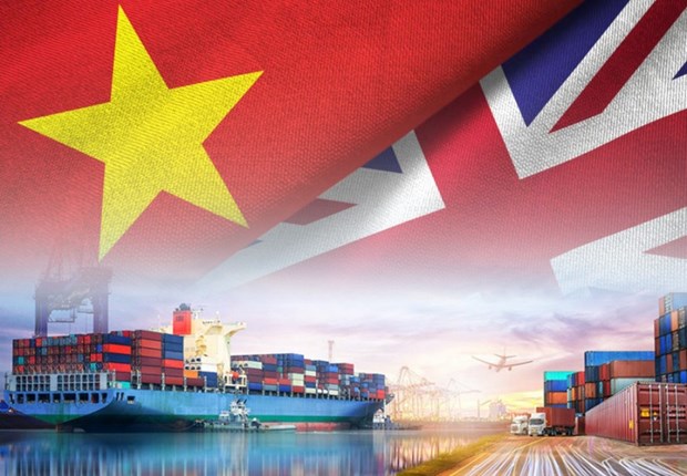 Belle perspective du commerce bilateral entre le Vietnam et le Royaume-Uni hinh anh 1
