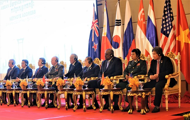 Ouverture de la 9e reunion des ministres de la Defense de l'ASEAN (ADMM+) hinh anh 1