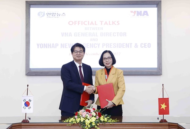 Promouvoir la cooperation entre les agences de presse VNA (Vietnam) et Yonhap (R. de Coree) hinh anh 3