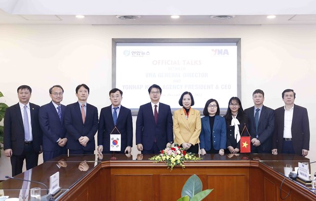 Promouvoir la cooperation entre les agences de presse VNA (Vietnam) et Yonhap (R. de Coree) hinh anh 1