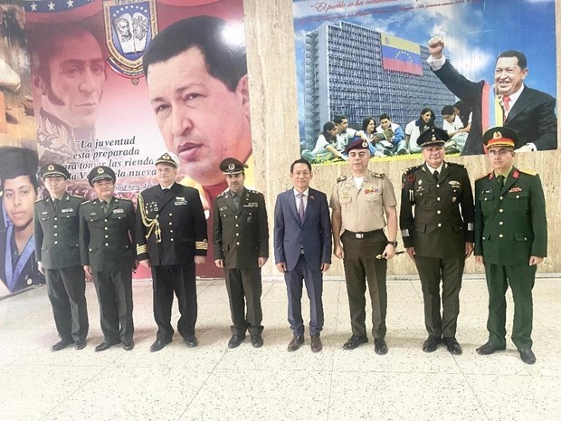 Celebration du 78e anniversaire de la fondation de l’Armee populaire du Vietnam au Venezuela hinh anh 1