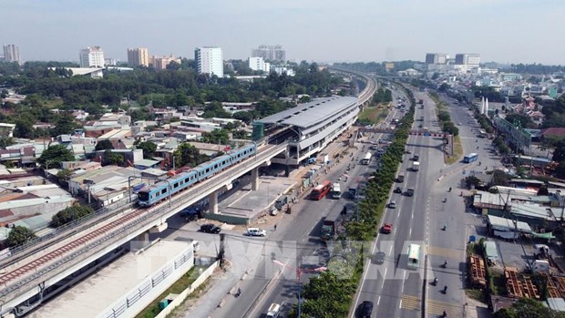 Mise a l'essai de 9 km de la section surelevee de la ligne de metro Ben Thanh-Suoi Tien hinh anh 1
