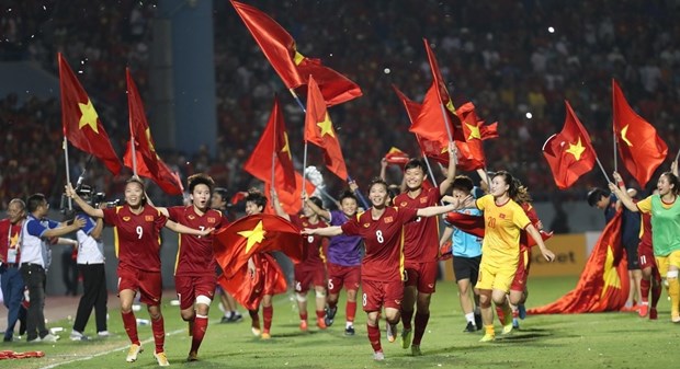 2022, un annee de succes, de gloire et de fierte du football feminin vietnamien hinh anh 1