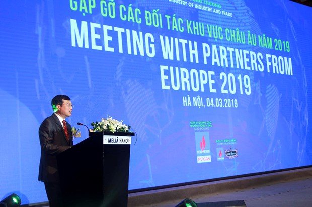 « Rencontre avec des partenaires europeens en 2019 » a Hanoi hinh anh 1