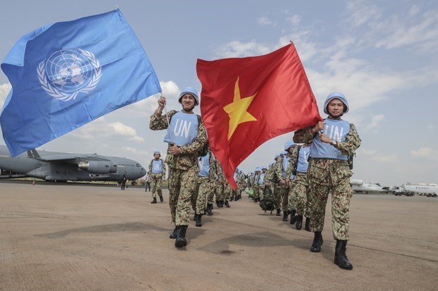 L’ONU apprecie les contributions du Vietnam au maintien de la paix hinh anh 1