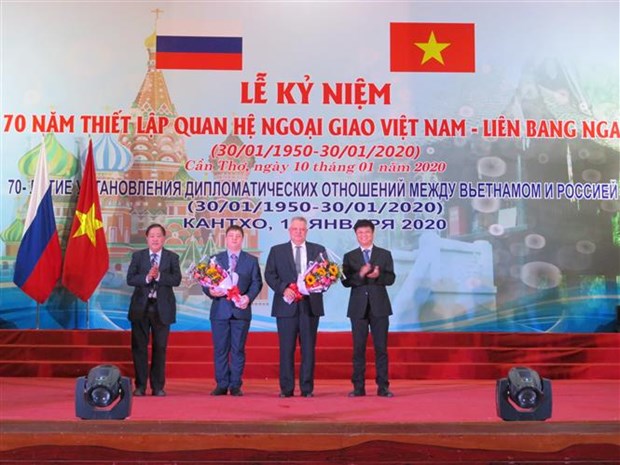 Can Tho celebre le 70e anniversaire des relations Vietnam-Russie hinh anh 1