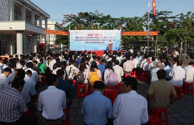La Journee de l'ASEAN contre la dengue celebree a Hau Giang hinh anh 1