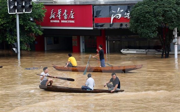 Inondations en Chine : Message de sympathie du Vietnam hinh anh 1