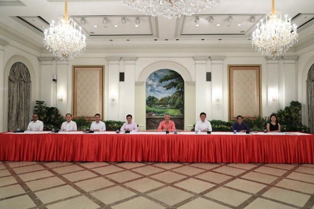 Singapour : Le Premier ministre Lee Hsien Loong annonce le nouveau cabinet hinh anh 1