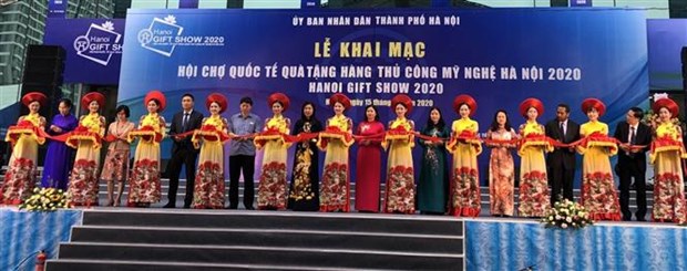 Ouverture de la foire Hanoi Gift Show 2020 hinh anh 1