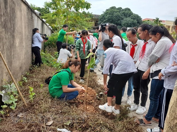 Lancement d’une campagne de plantation de 4.000 arbres a Hanoi hinh anh 1