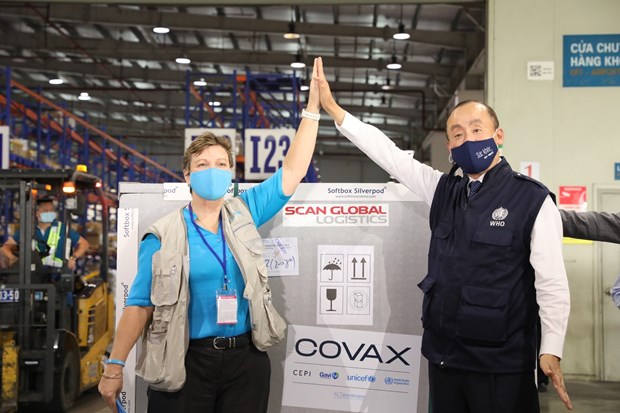 COVID-19 : Plus de 811.000 doses de vaccin de la Facilite COVAX arrivees au Vietnam hinh anh 1