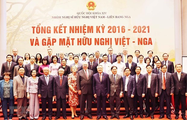 ​Le groupe de deputes d'amitie Vietnam-Russie dresse le bilan pour le mandat 2016-2021 hinh anh 1