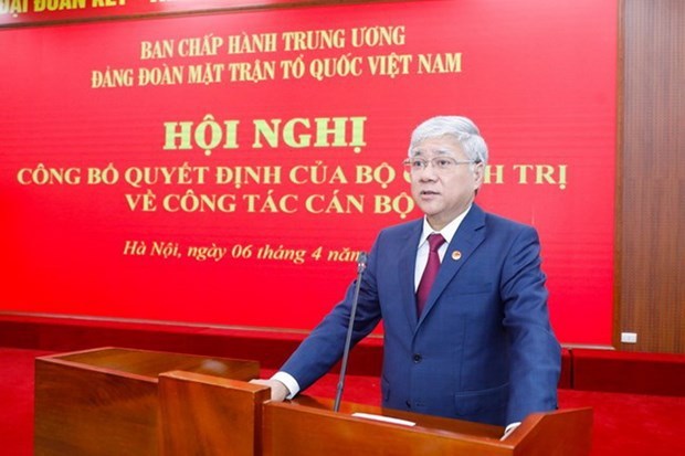 Do Van Chien nomme secretaire du Comite charge des affaires du Parti au sein du FPV pour 2019-2024 hinh anh 1