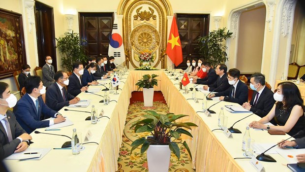 Vietnam-R de Coree : entretien entre les ministres des Affaires etrangeres hinh anh 1