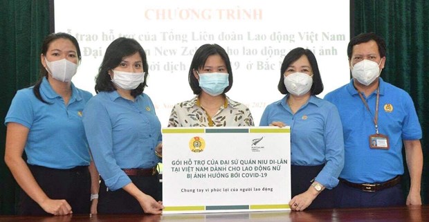 ​La Nouvelle-Zelande soutient des travailleuses vietnamiennes touchees par le COVID-19 hinh anh 1