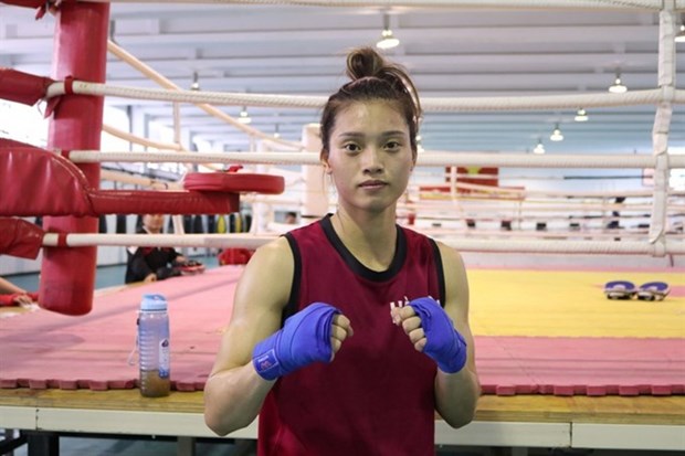 Une boxeuse vietnamienne qualifiee pour les Jeux Olympiques de Tokyo 2020 hinh anh 1