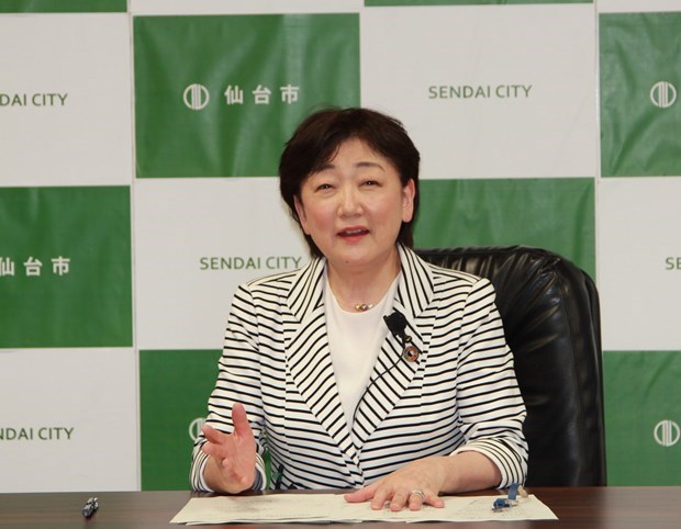 La maire d'une ville japonaise partage des experiences en matiere de catastrophes naturelles hinh anh 1