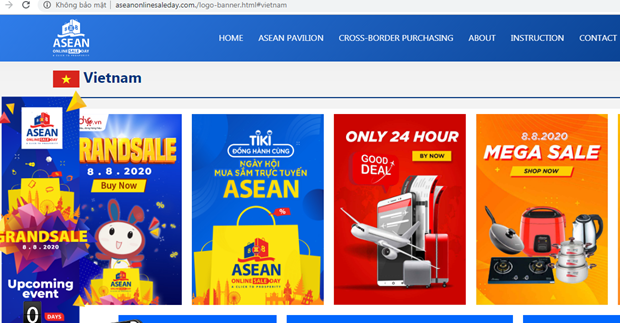 La Journee de vente en ligne de l’ASEAN 2021 prevue en aout prochain hinh anh 1