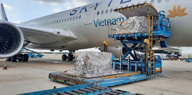 COVID-19 : plus de 203.000 kits de test rapide d'Allemagne arrivent au Vietnam hinh anh 1