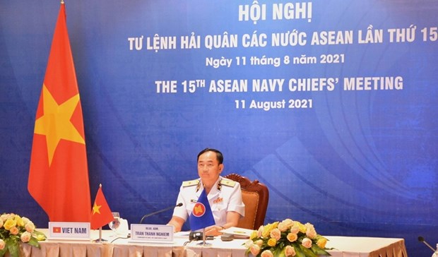 ANCM 15 : le Vietnam exhorte a une cooperation active entre les Marines de l’ASEAN hinh anh 1