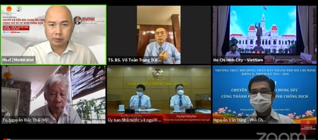 COVID-19: Des experts vietnamiens a l'etranger donnent des conseils a Ho Chi Minh-Ville hinh anh 2