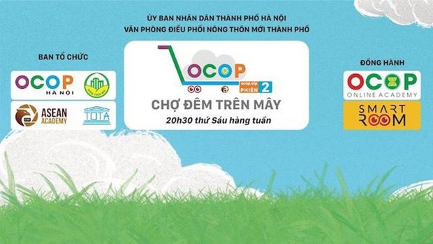 Hanoi pilote un marche nocturne en ligne pour la vente de produits OCOP hinh anh 1