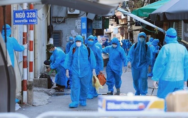 COVID-19 : Hanoi enregistre 45 nouveaux cas selon le bilan actualise a midi hinh anh 1