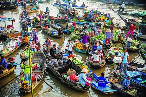 Tien Giang, tourisme fluvial dans le delta du Mekong hinh anh 1