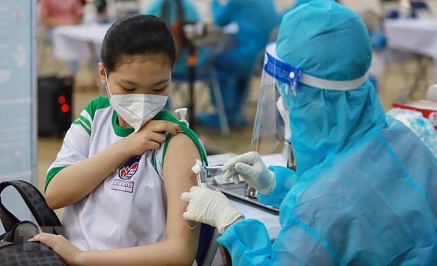 COVID-19 : Ho Chi Minh-Ville commence la vaccination pour les eleves hinh anh 1