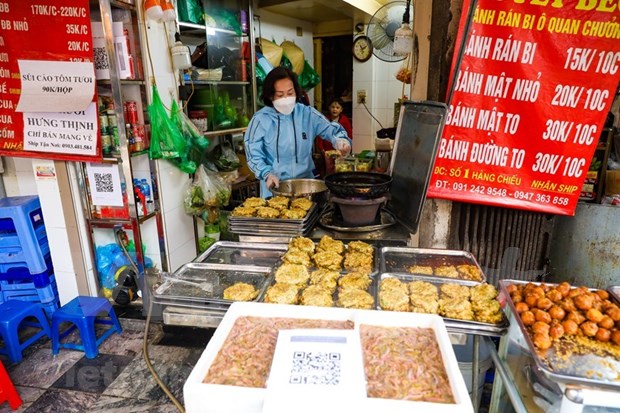 Les hachis frit de nereides de Hanoi hinh anh 2