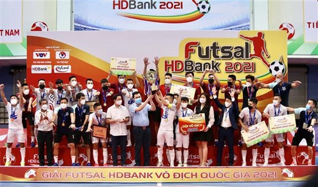 Thai Son Nam remporte le Championnat national de futsal HDBank 2021 hinh anh 1
