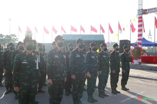 Vietnam et Chine terminent l'exercice medical militaire conjoint 2021 hinh anh 2