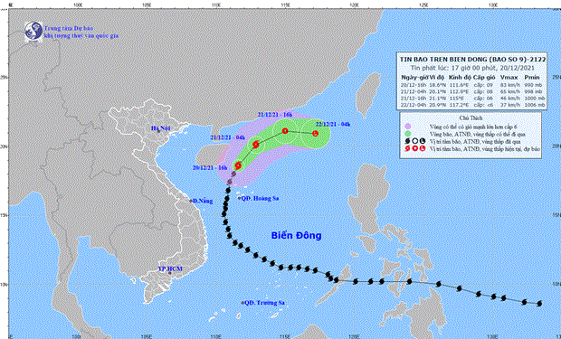 Le typhon RAI s'affaiblit en une depression tropicale hinh anh 1